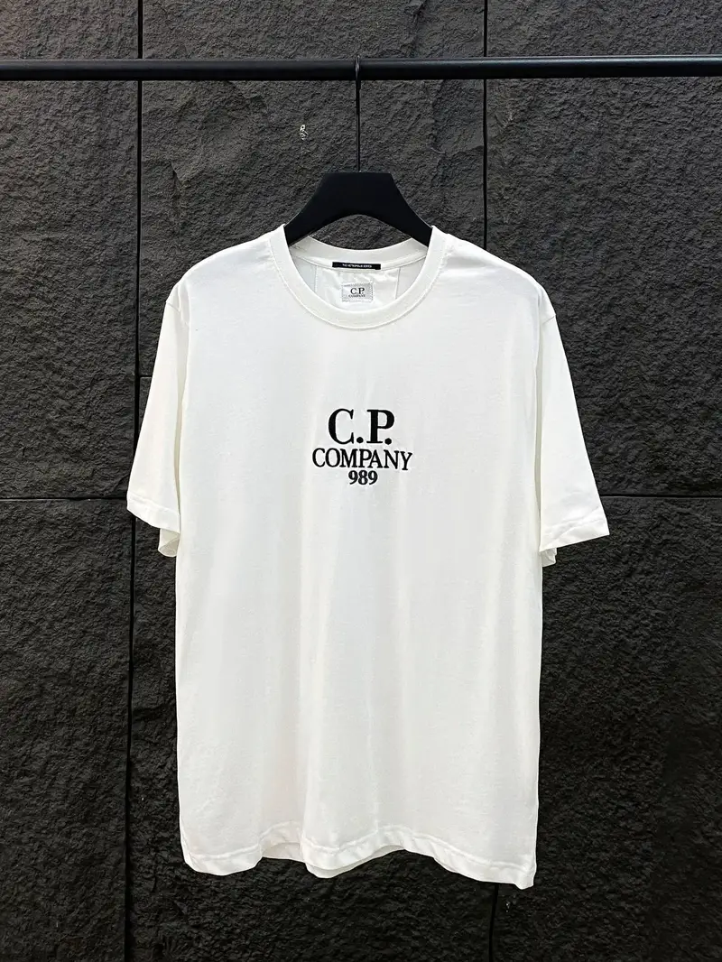 CP Company Logo T-Shirt — 9905 White colorway — Kakobuy Spreadsheet photo