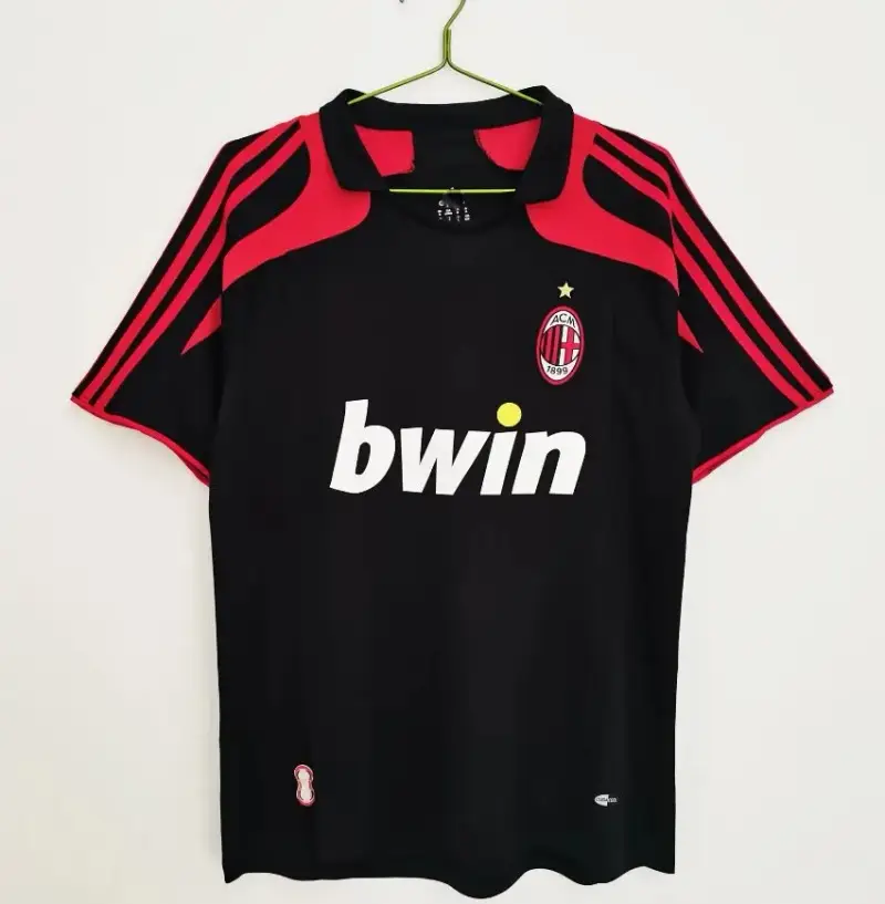 AC Milan Jersey — 0708 Season AC Two-guest Retro colorway — Kakobuy Spreadsheet photo