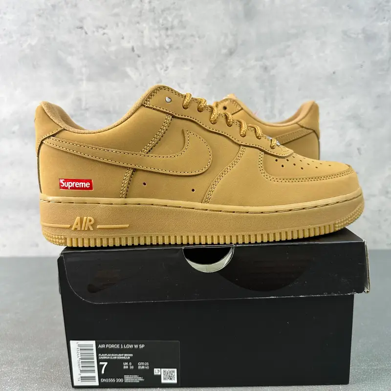 Air Force 1 TS Utopia — G Sup Wheat Color DN1555-200 colorway — USFans Spreadsheet photo