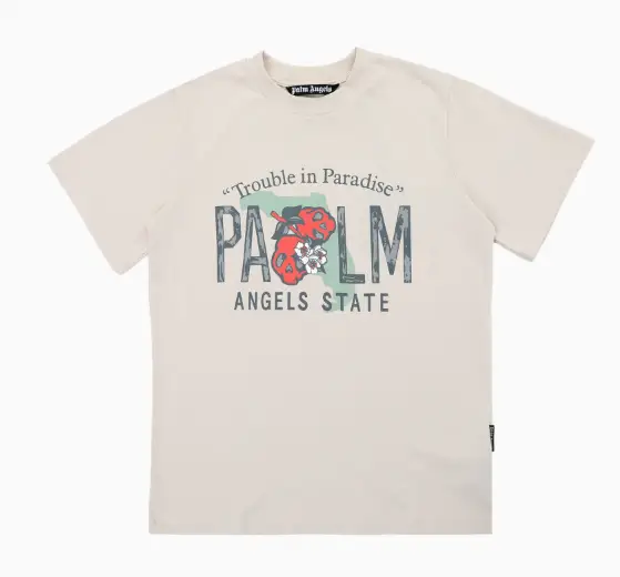 Palm Angels Tees — 2249 apricot colorway — USFans Spreadsheet photo