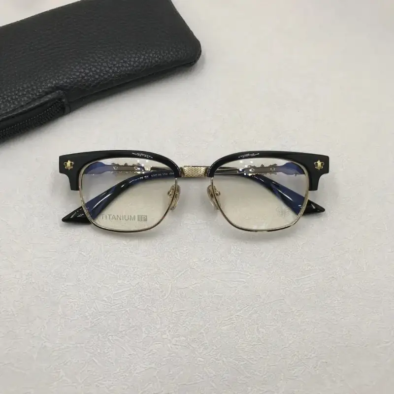 Chrome Hearts Sunglasses — Black gold colorway — USFans Spreadsheet photo