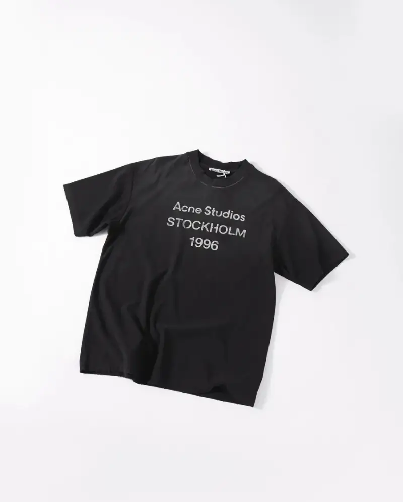 Acne Studios Black T-Shirt — Black colorway — Kakobuy Spreadsheet photo
