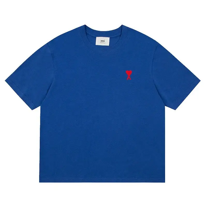Ami Paris Tees with Small Logo — blue colorway — USFans Spreadsheet photo