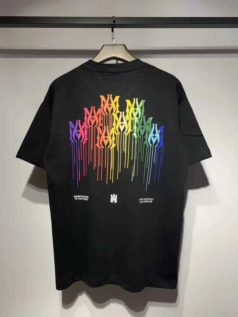 Amiri T-Shirts — 658 black colorway — USFans Spreadsheet photo