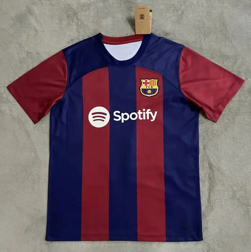 Real Madrid 2024 Player Jersey — 2324 Barcelona Home colorway — Kakobuy Spreadsheet photo