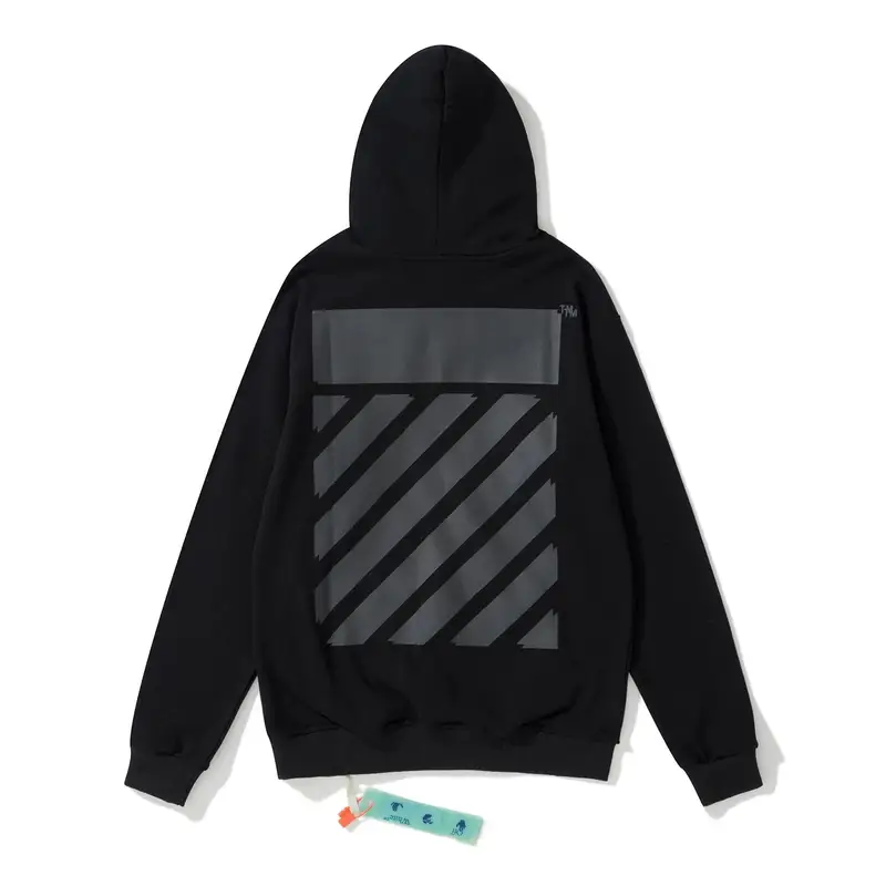 Off-White Hoodies — 870# black terry colorway — Kakobuy Spreadsheet photo