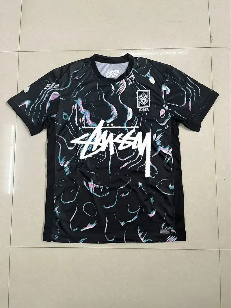 Stussy Jerseys — 2425 South Korea away with letters colorway — USFans Spreadsheet photo