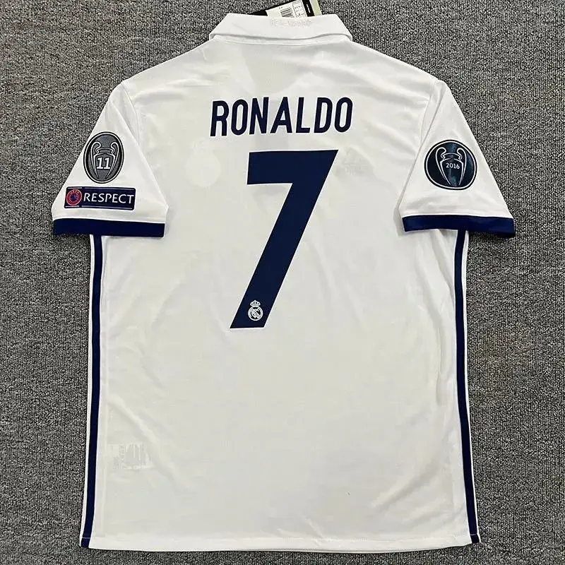 Real Madrid 16-17 T-Shirt — 1617 season at home colorway — Kakobuy Spreadsheet photo