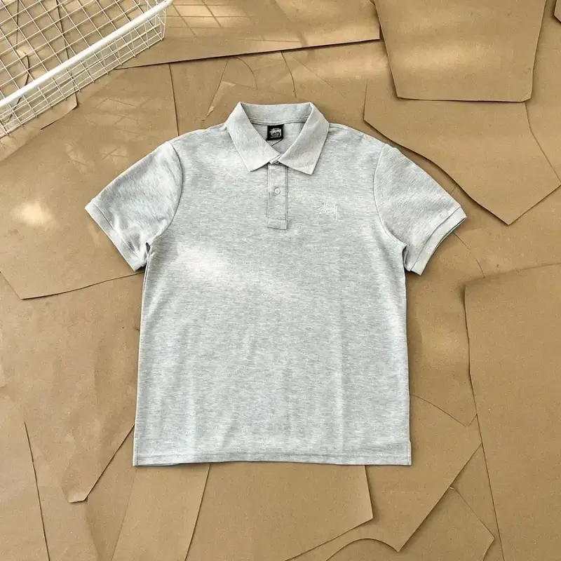 Stussy POLO — grey colorway — USFans Spreadsheet photo