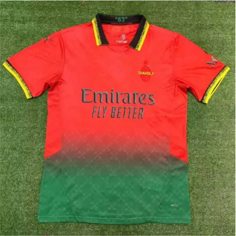 Manchester City 24/25 T-Shirt — 2526AC Sanke Red and Green colorway — Kakobuy Spreadsheet photo