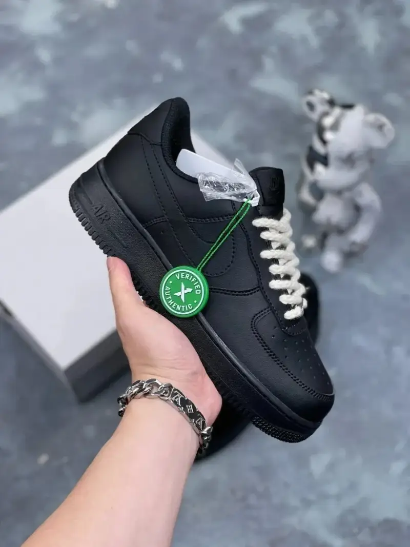 Air Force 1 Nocta — 3-AF black low strap colorway — USFans Spreadsheet photo