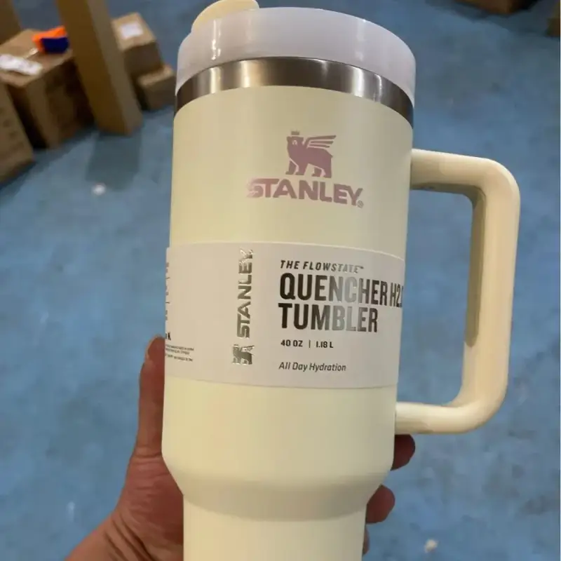 Stanley Thermos Cup — cream colorway — USFans Spreadsheet photo