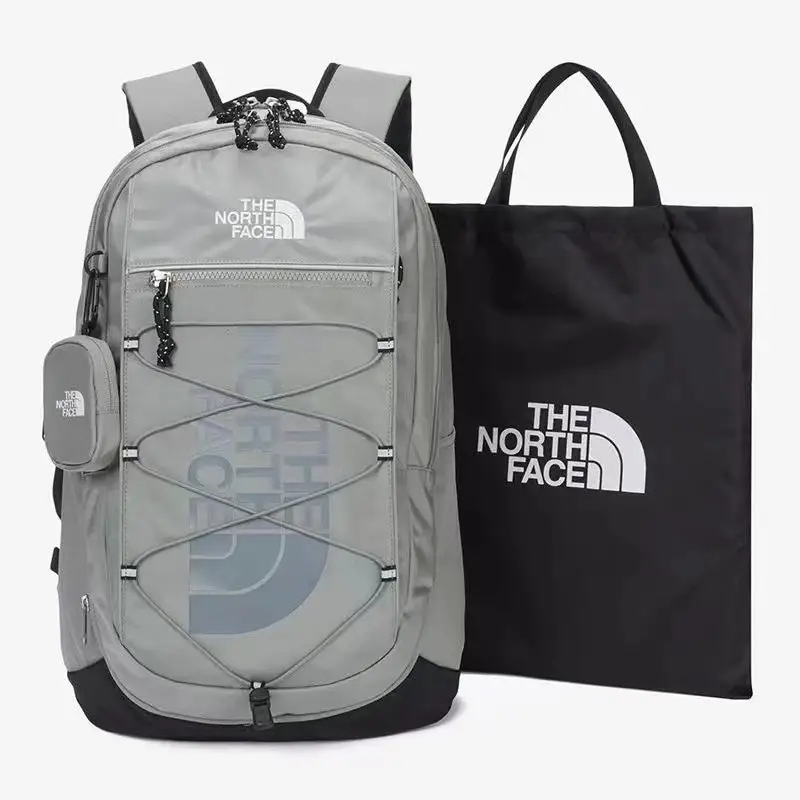 TNF Jacket Backpack — three gray colorway — USFans Spreadsheet photo