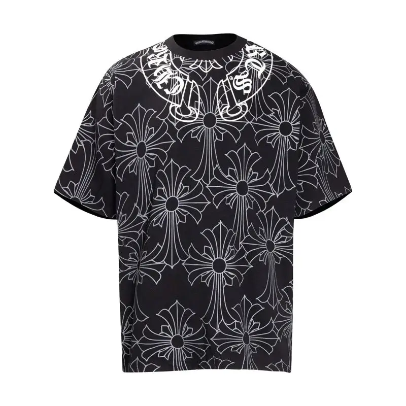 Chrome Hearts T-Shirts — 6042 black colorway — USFans Spreadsheet photo