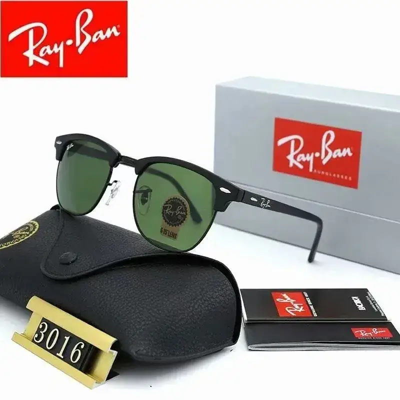 Ray-Ban Sunglasses — 3016 black frame dark green distribution box colorway — USFans Spreadsheet photo