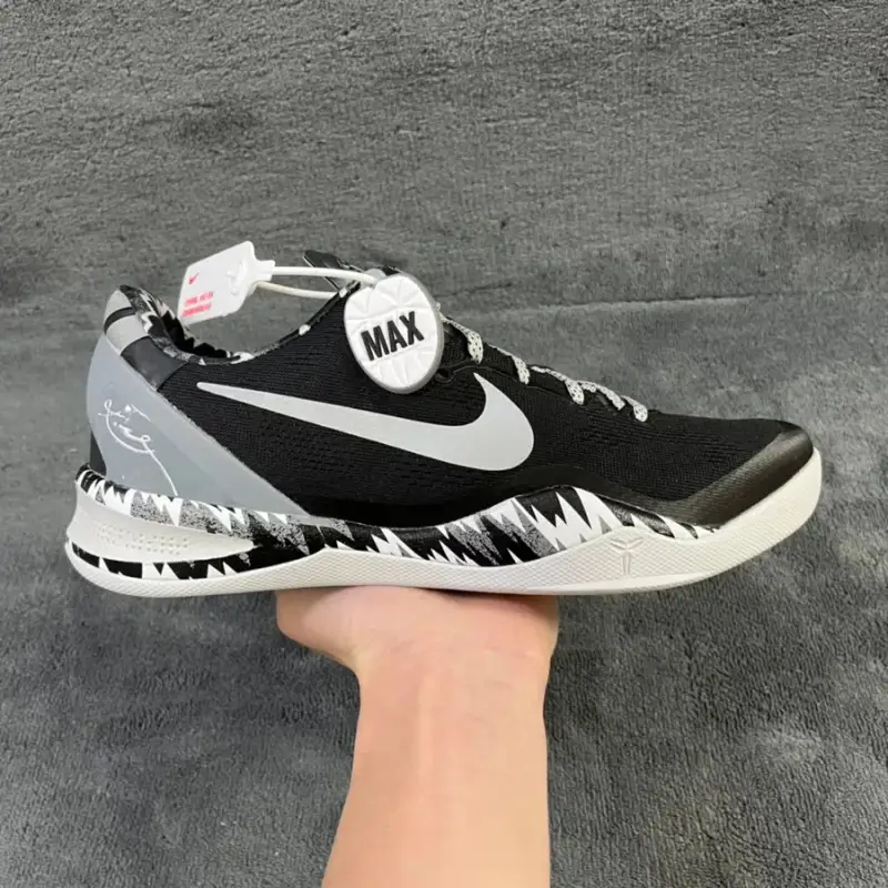 Kobe 8 Shoes — Kobe Bryant 8 Black and White 613959-001 colorway — Kakobuy Spreadsheet photo