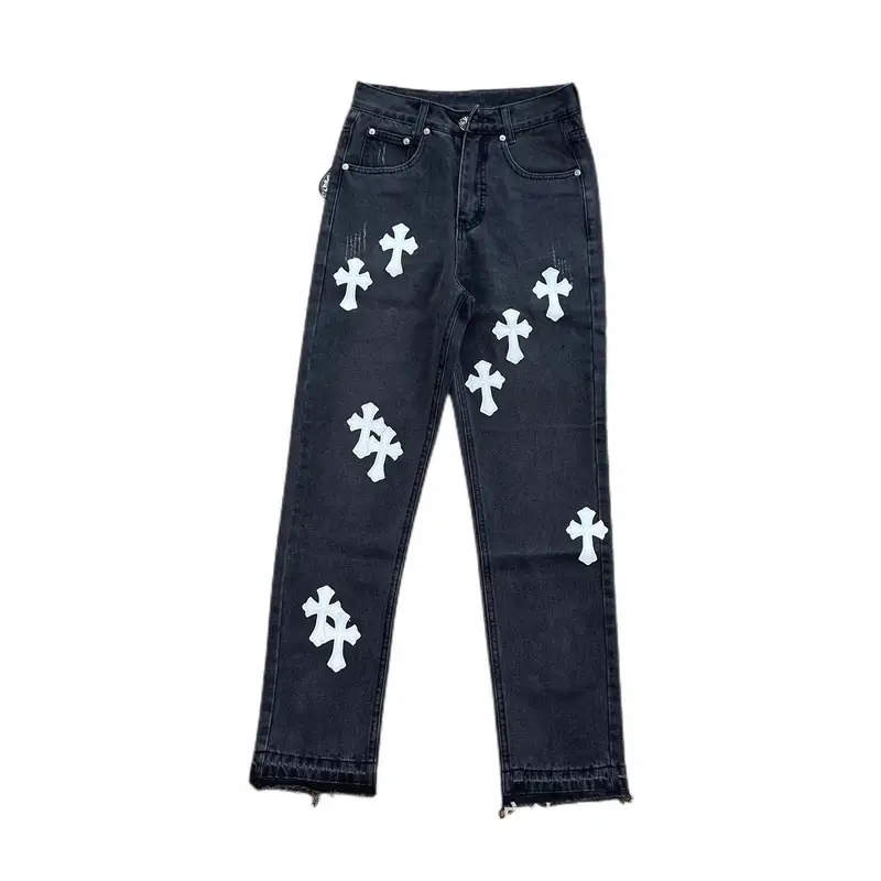 Chrome Hearts Jeans — Black White colorway — USFans Spreadsheet photo