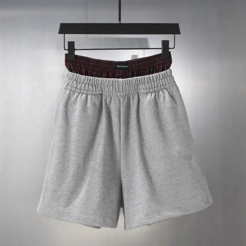 Balenciaga Shorts with Underwear (Black-Red) — grey colorway — USFans Spreadsheet photo