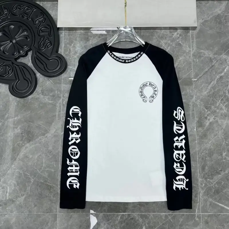 Chrome Hearts Longsleeve Hoodie — Black and white stitching colorway — Kakobuy Spreadsheet photo