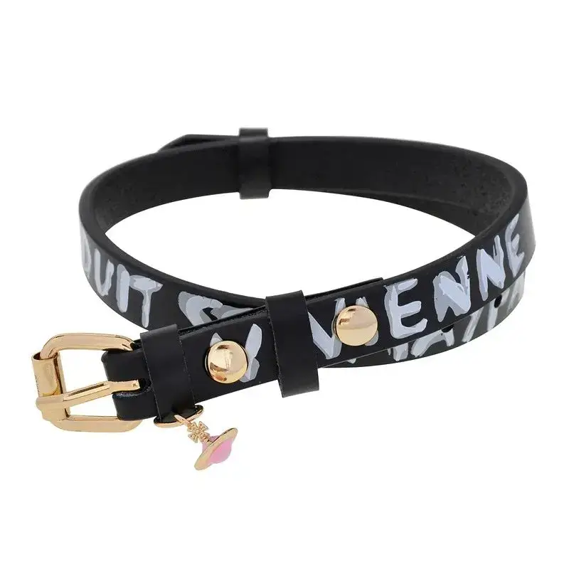 Vivienne Westwood Belt — Gold black powder beads colorway — USFans Spreadsheet photo