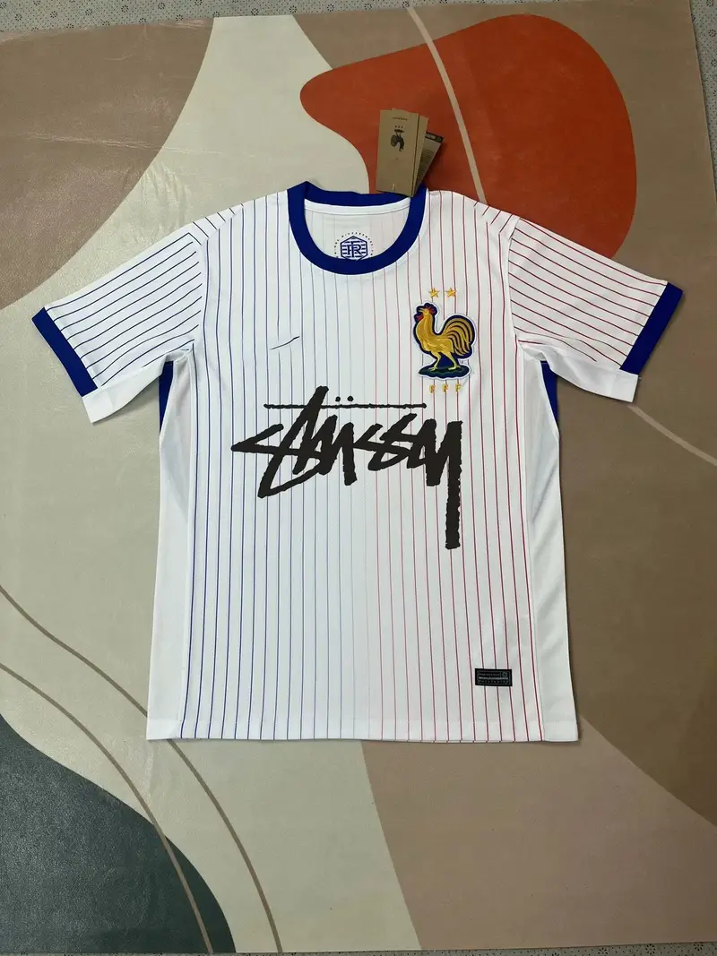 Stussy Jerseys — 2425 France away with letters colorway — USFans Spreadsheet photo