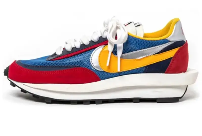 Nike Sacai Shoes — First generation red and blue colorway — USFans Spreadsheet photo