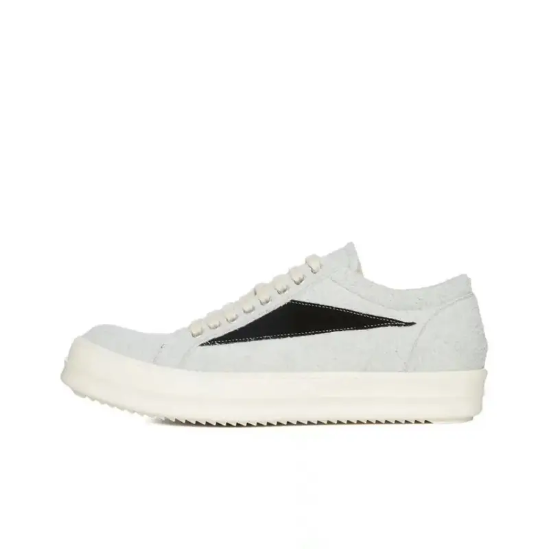 Rick Owens Vans Sneakers Denim — white gray suede colorway — USFans Spreadsheet photo