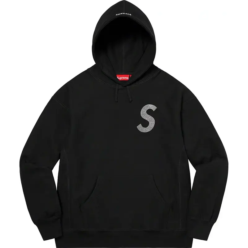 Supreme Hoodie — Black colorway — USFans Spreadsheet photo