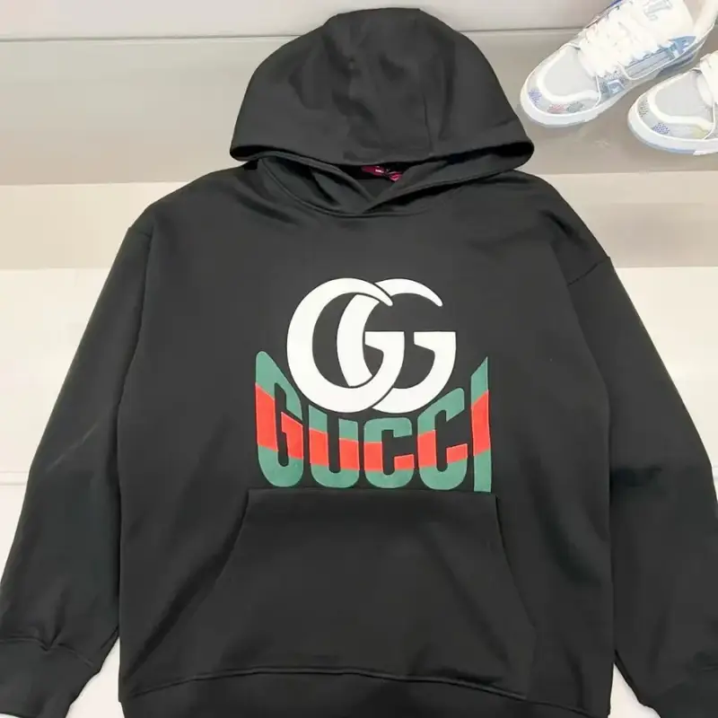 Gucci Hoodie — Black 2 colorway — USFans Spreadsheet photo