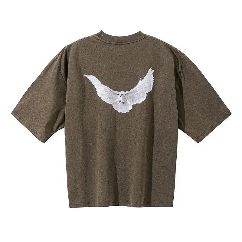 Best Budget Batch for Yeezy Gap T-Shirt — brown colorway — Kakobuy Spreadsheet photo