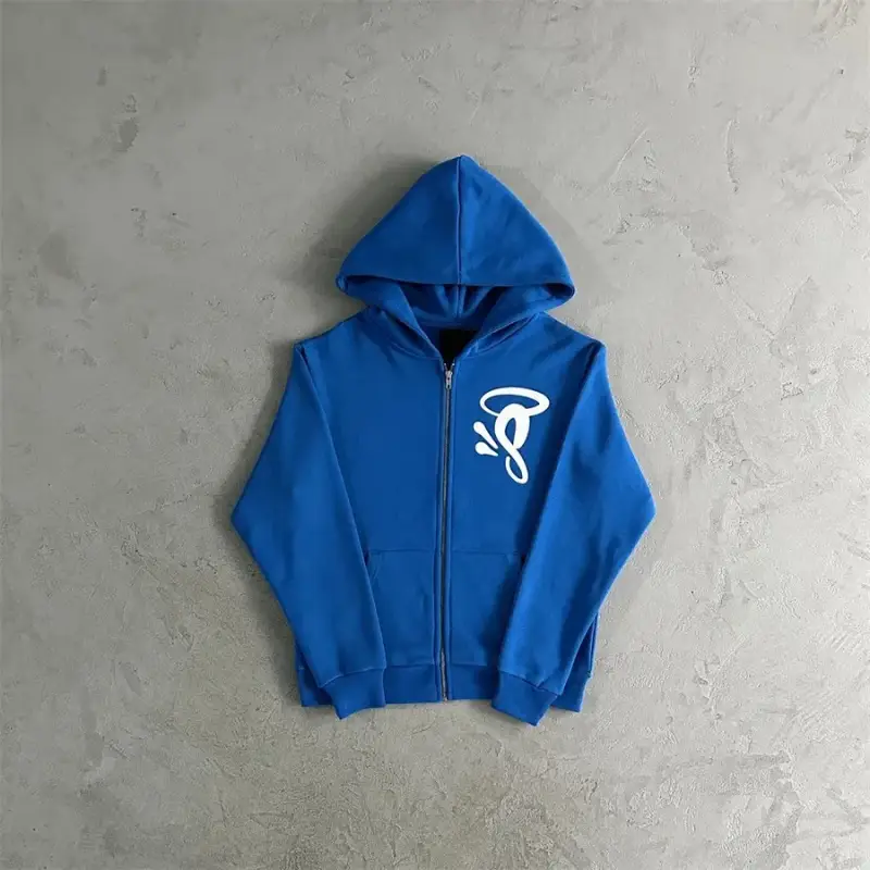 Syna Zip Hoodie in Blue CW — royal blue colorway — USFans Spreadsheet photo
