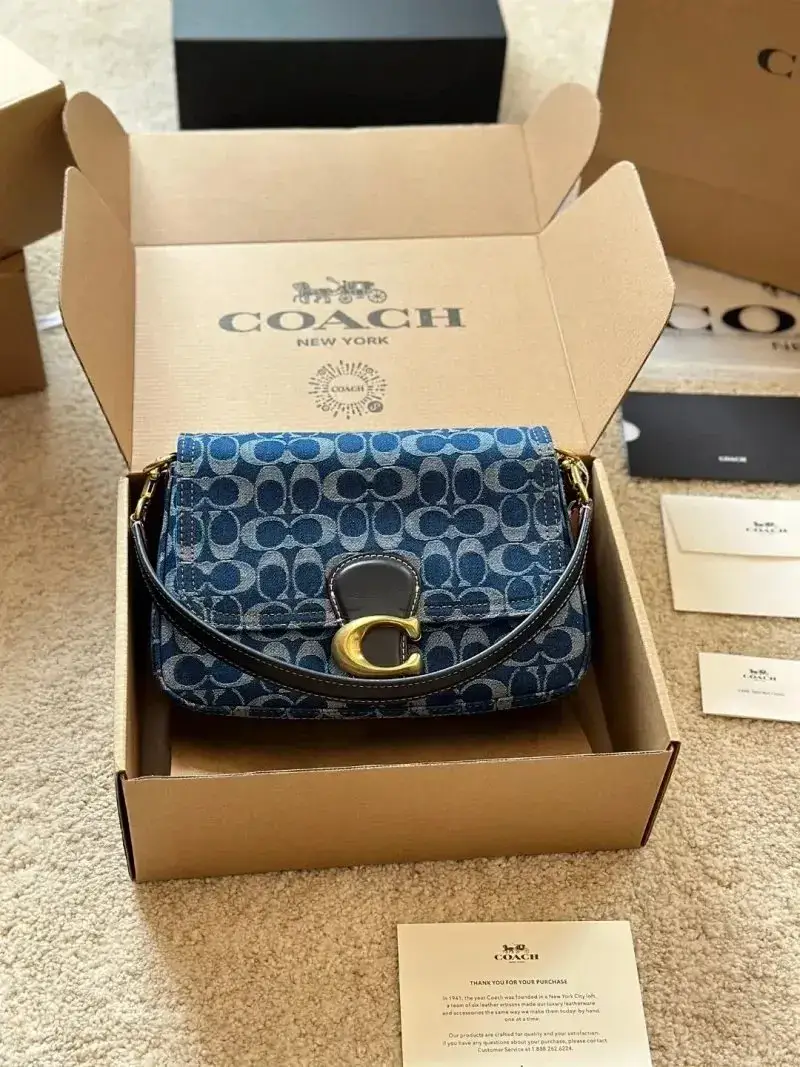 Coach Tabby 26 Bag — dark blue size 26*16.5*9 colorway — USFans Spreadsheet photo