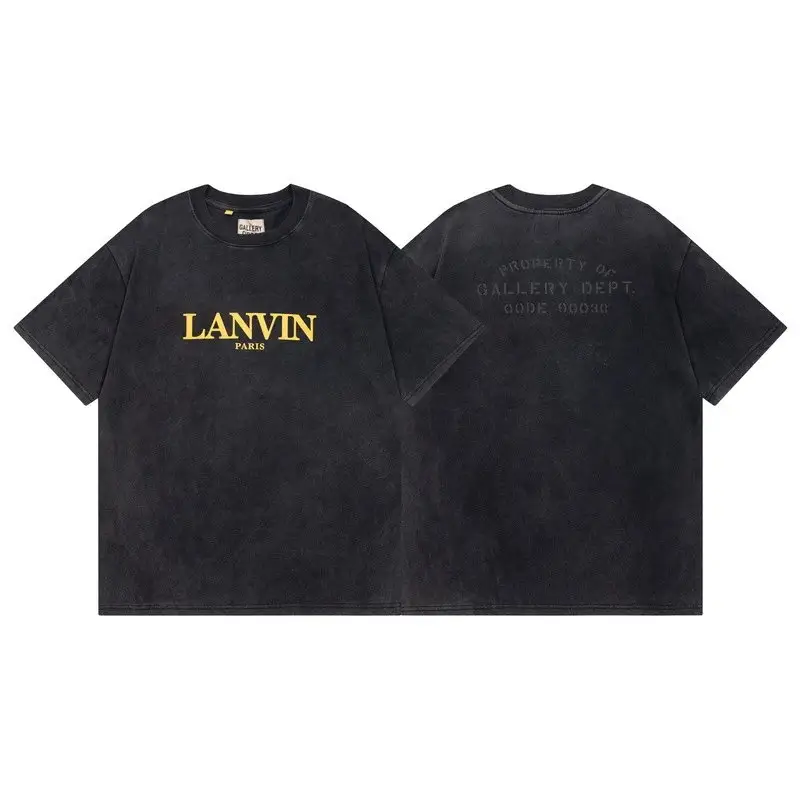 Gallery Dept TEES — G113 Washed Black colorway — USFans Spreadsheet photo