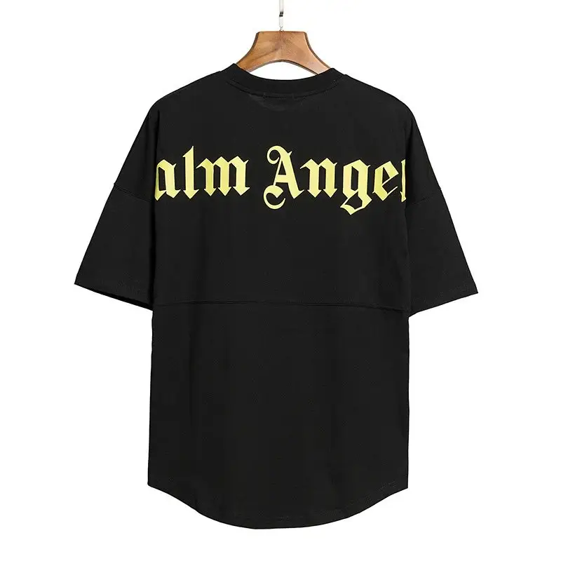Palm Angels Tees — 697 Black-Green Print colorway — USFans Spreadsheet photo