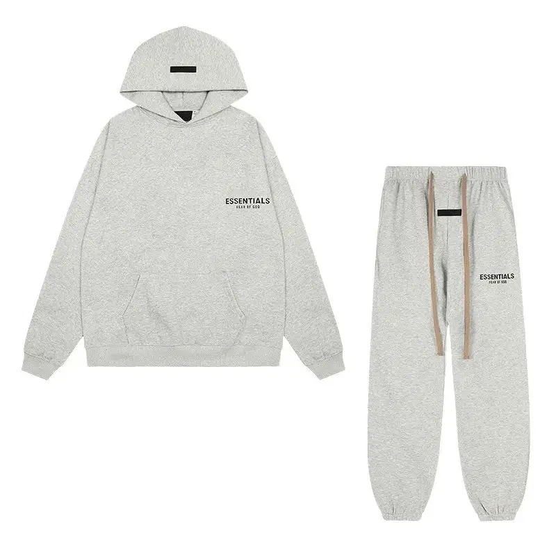 Essentials Hoodie — Hooded-Flower Gray Set colorway — USFans Spreadsheet photo