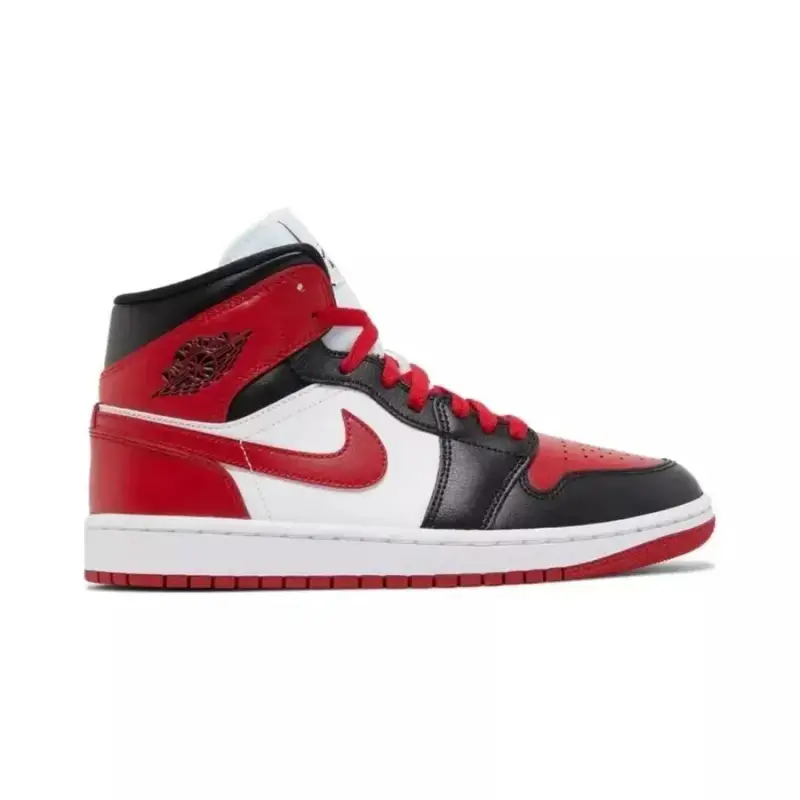 Jordan 1 Mid Shoes — Alternate Bred Toe colorway — USFans Spreadsheet photo
