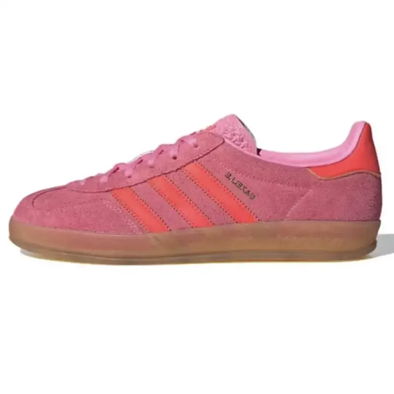 Adidas Originals Gazelle Indoor — White raw rubber bottom HQ8718 colorway — Kakobuy Spreadsheet photo