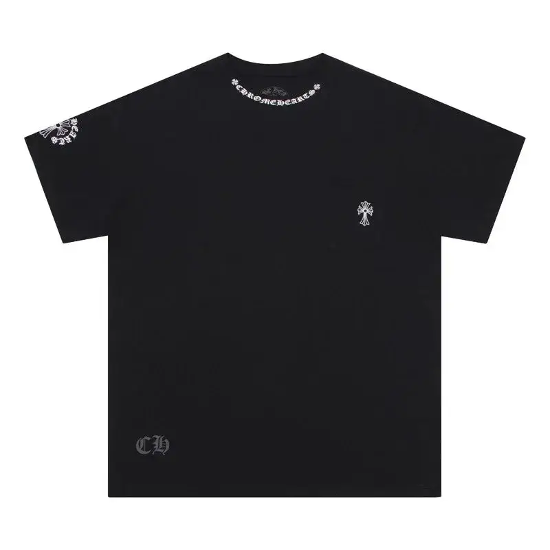 Chrome Hearts T-Shirts — 6022 black colorway — USFans Spreadsheet photo