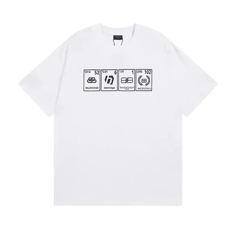 Balenciaga Tee (Black and White Colorway) — 30 colorway — USFans Spreadsheet photo