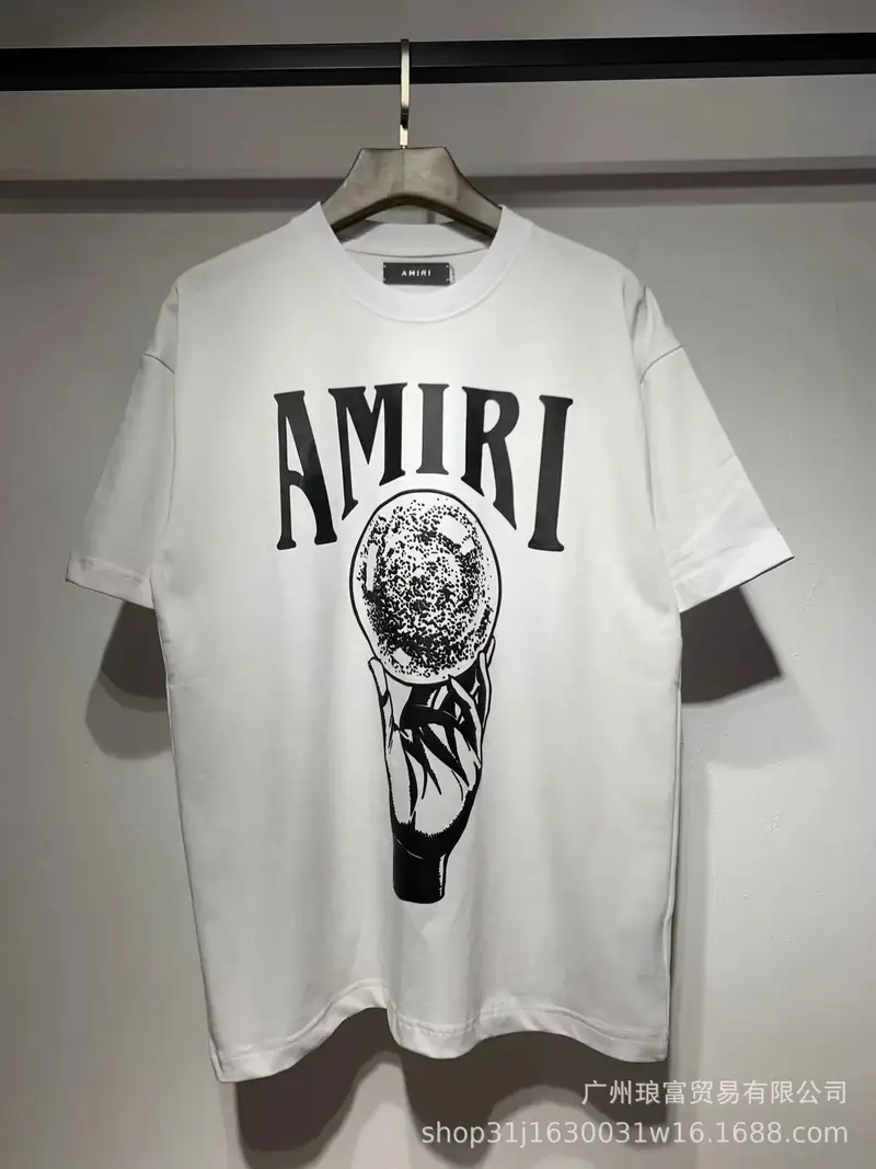 Amiri T-Shirts — 655 white colorway — USFans Spreadsheet photo