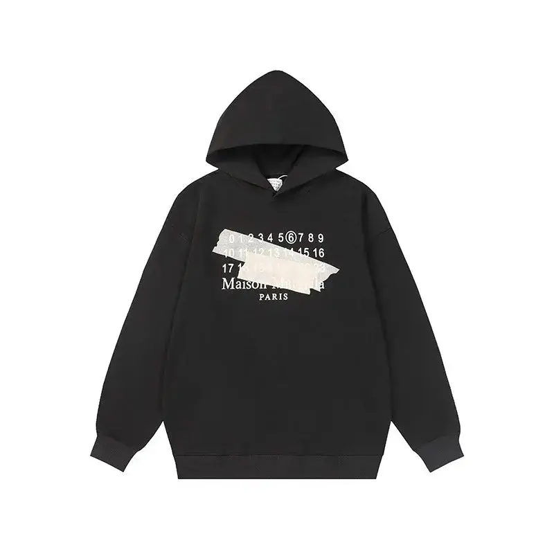 Maison Margiela Hoodies — black colorway — USFans Spreadsheet photo