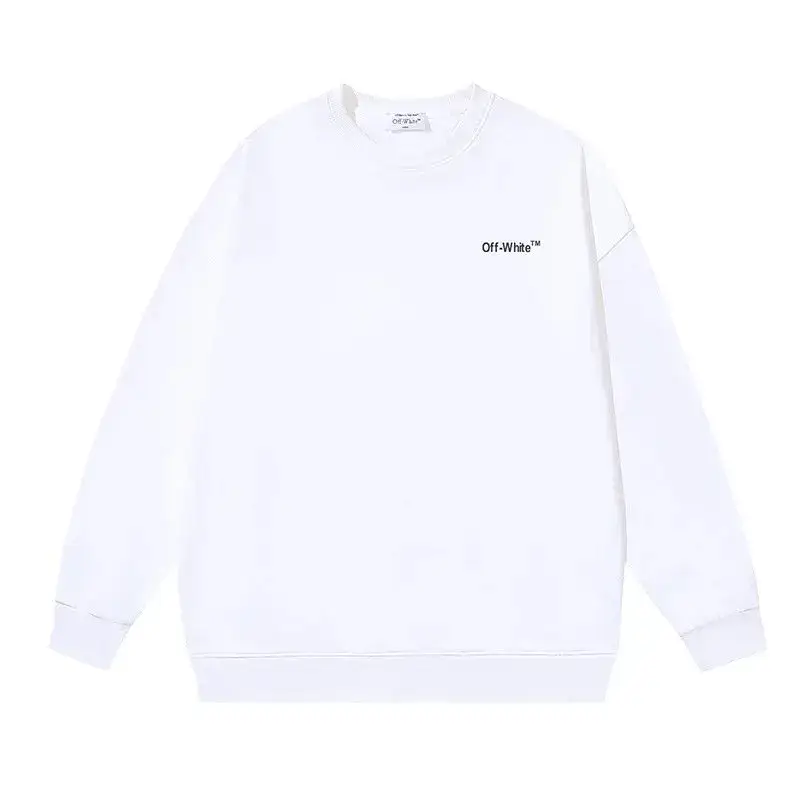 Off-White White Crewneck — 1043 white colorway — USFans Spreadsheet photo