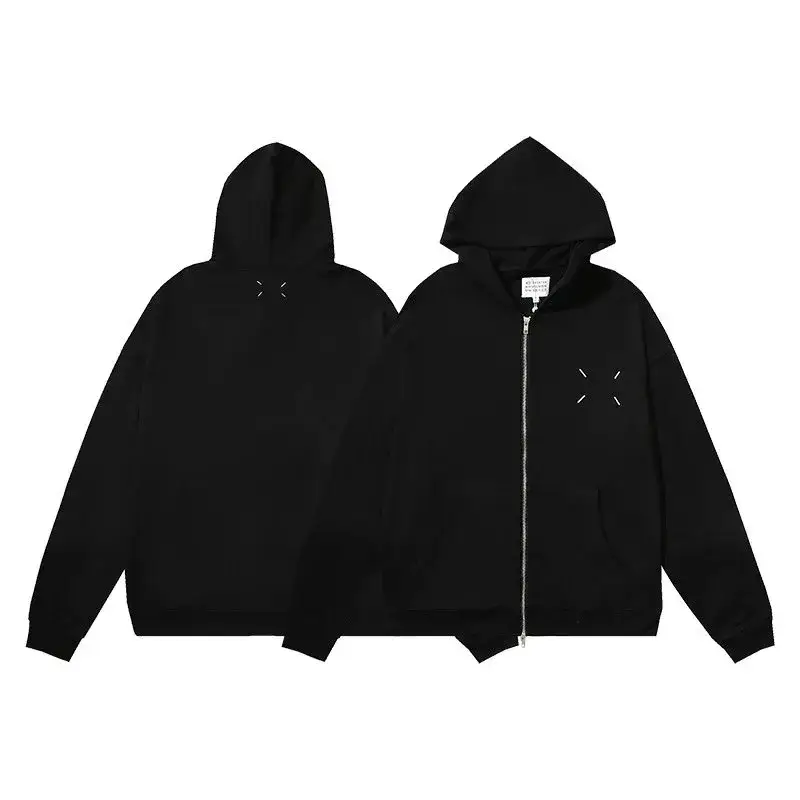 Maison Margiela Hoodies — M05 Zipper Black colorway — USFans Spreadsheet photo