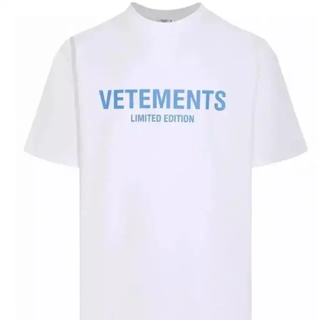 Vetements Java White T-Shirt — 18 colorway — USFans Spreadsheet photo
