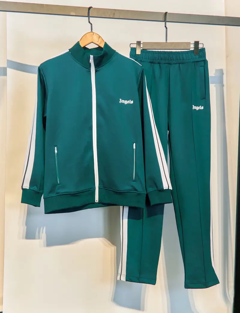 Palm Angels Trackpants — 6001 suit dark green colorway — USFans Spreadsheet photo