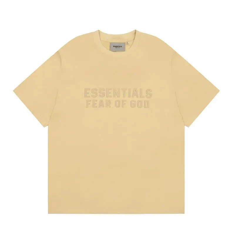 Essentials Tee — 2402 earthy yellow colorway — Kakobuy Spreadsheet photo