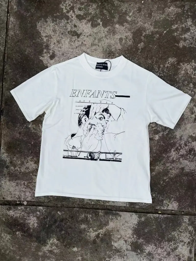 Enfans Tees — ERD Shaving Boy colorway — Kakobuy Spreadsheet photo