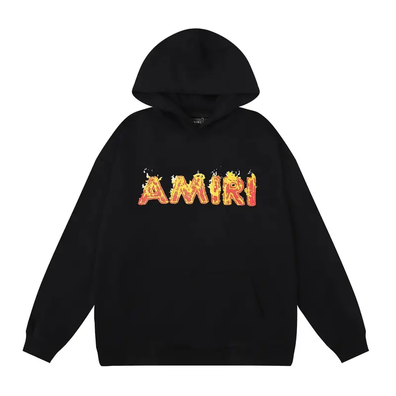 Amiri Paint Splatter Hoodie — 866 black colorway — USFans Spreadsheet photo