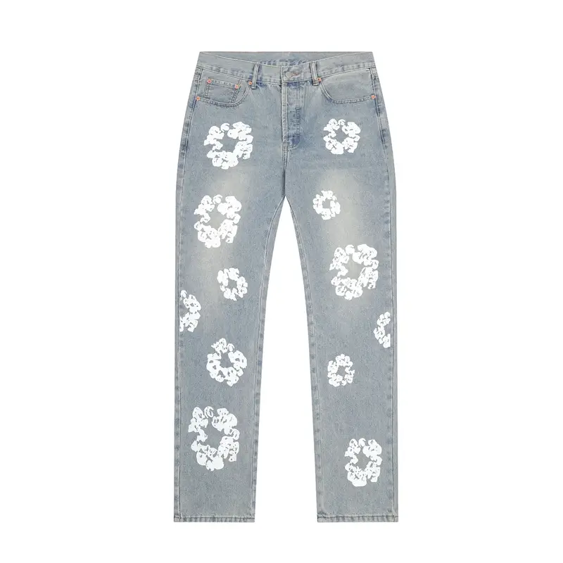 Denim Tears jeans — D107 Retro Blue colorway — USFans Spreadsheet photo