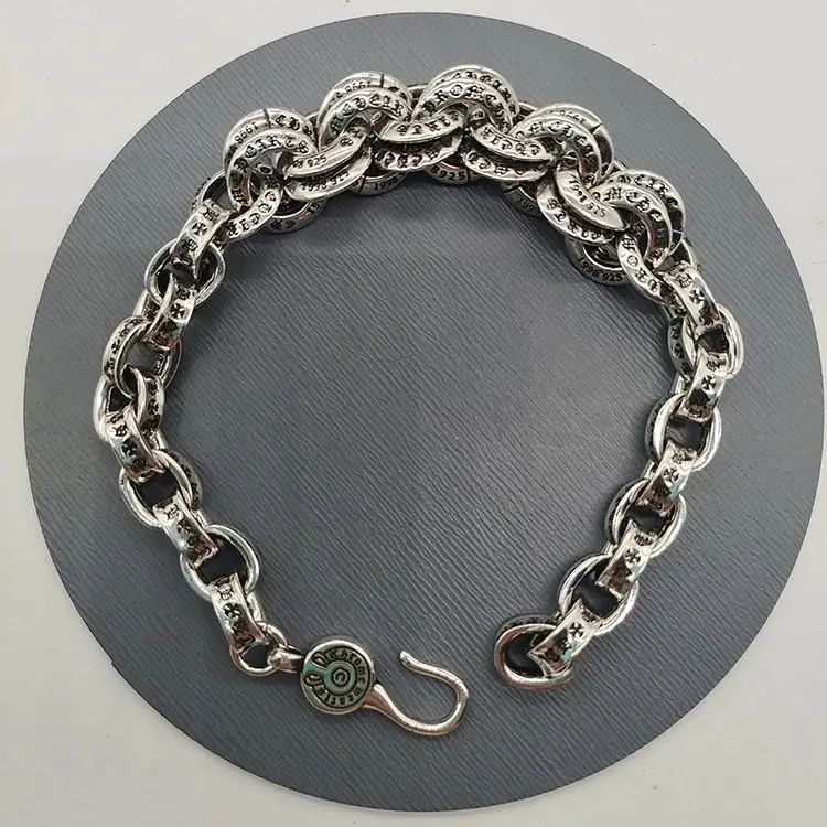 Chrome Hearts Thick Bracelet With Cross — S12 colorway — USFans Spreadsheet photo